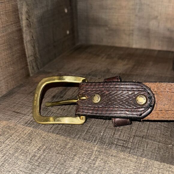 LEEGIN leather‎ Belt- Diamond print- size 50 - Picture 8 of 9